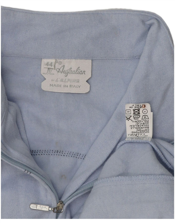 AUSTRALIAN L'ALPINA træningsdragt topjakke til kvinder IT 44 Mellem blå stribet