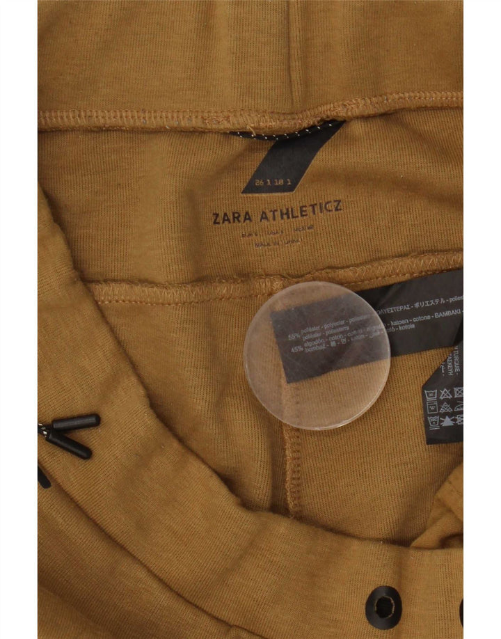 Zara Herre træningsdragt Bukser Joggers Large Brun Polyester