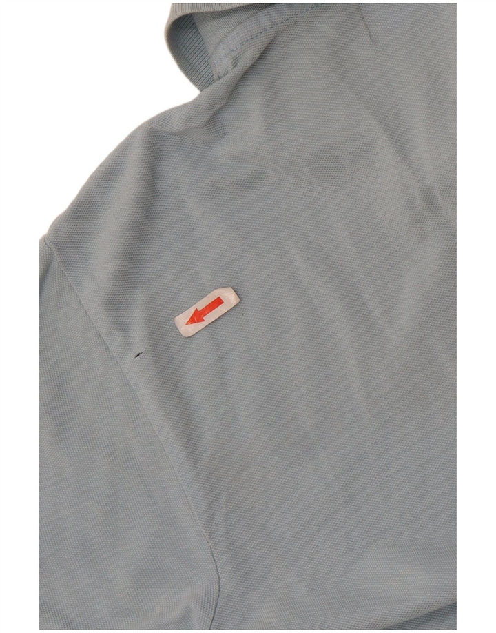Kappa Dame Polo Shirt UK 12 Medium Blue Bomuld