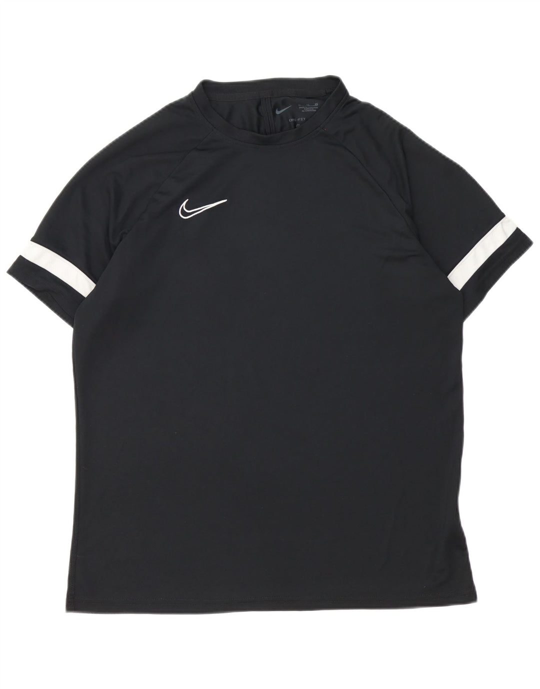 Nike Herre Dri Fit T-Shirt Top XL Sort Colourblock