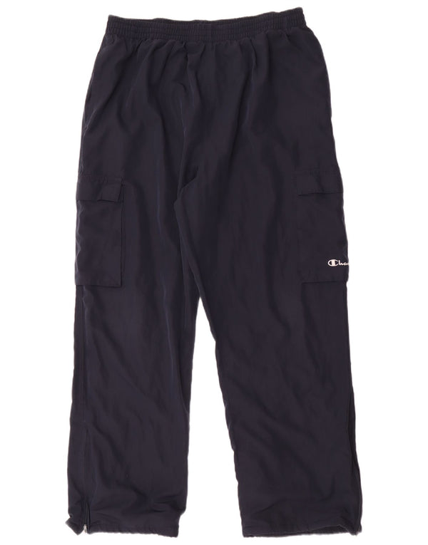 Champion Herre Cargo Windbreaker Bukser Large Navy Blue