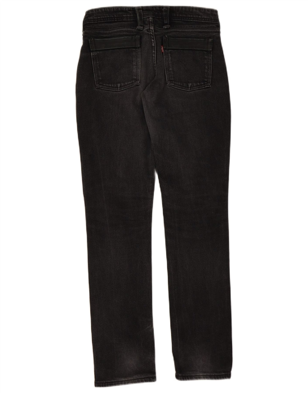 LEVI'S Slim Jeans til kvinder W31 L32 Sort bomuld