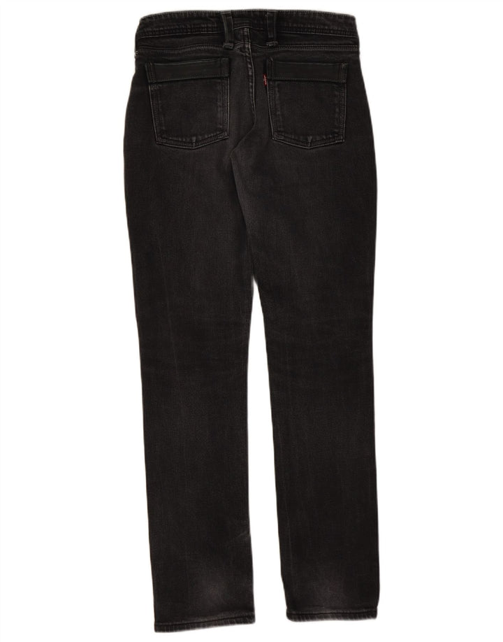 LEVI'S Slim Jeans til kvinder W31 L32 Sort bomuld