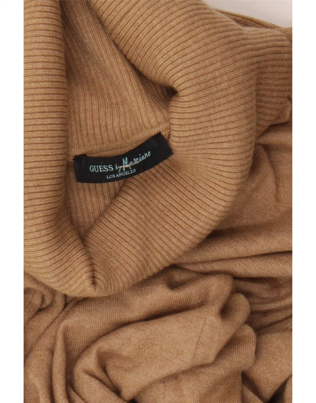 Guess By Marciano Dame Rullehals sweater UK 14 Medium Brun