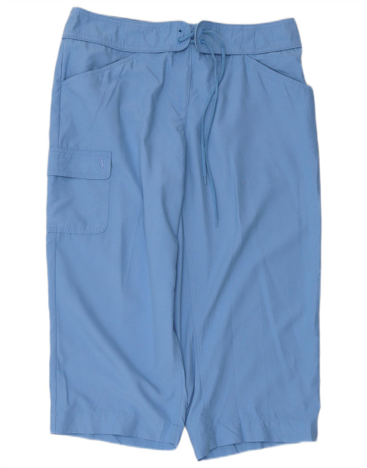Izod Dame Capri Bukser US 12 Large W34 L21 Blå Polyester