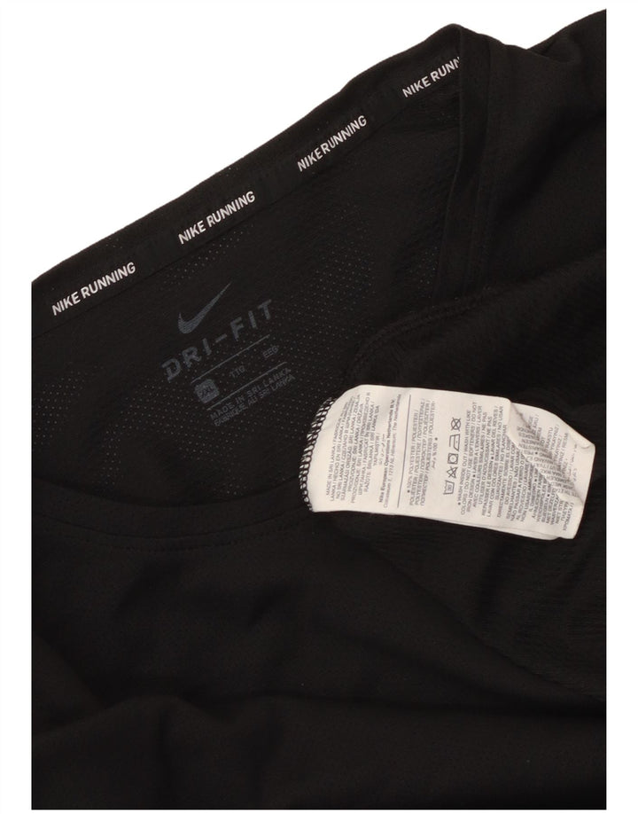 Nike herre Dri Fit T-shirt top 2XL sort polyester
