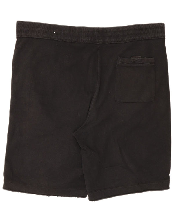 Aeropostale Herre grafiske sportsshorts XL sort bomuld