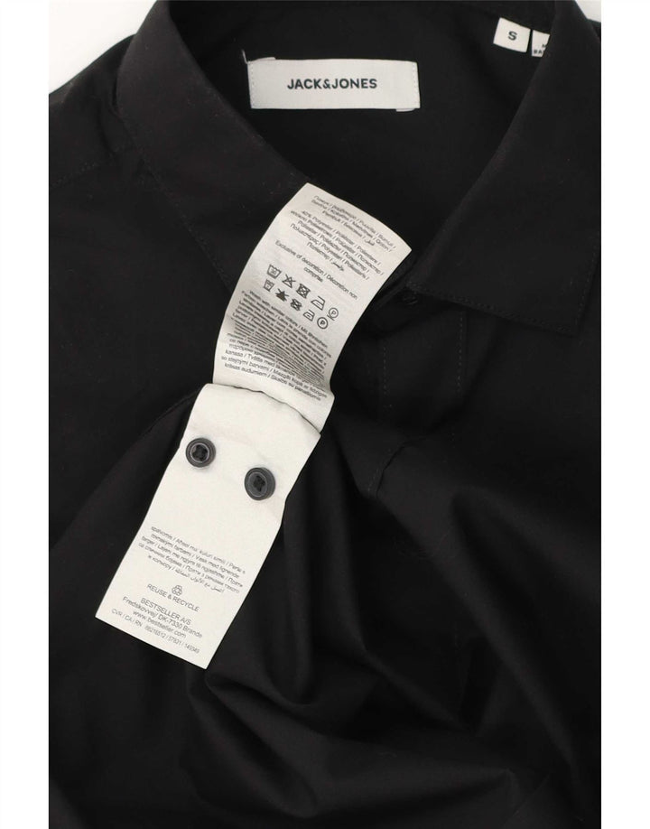 Jack & Jones herreskjorte lille sort bomuld