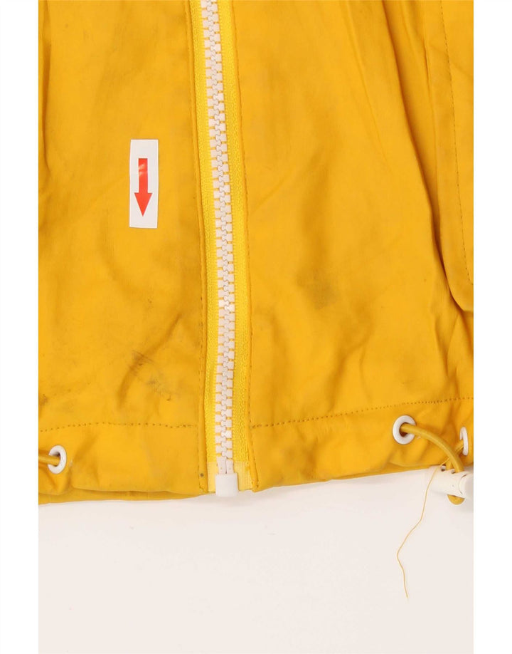 Marks & Spencer Dame Hætte Oversized Regnjakke UK 14 Stor Gul