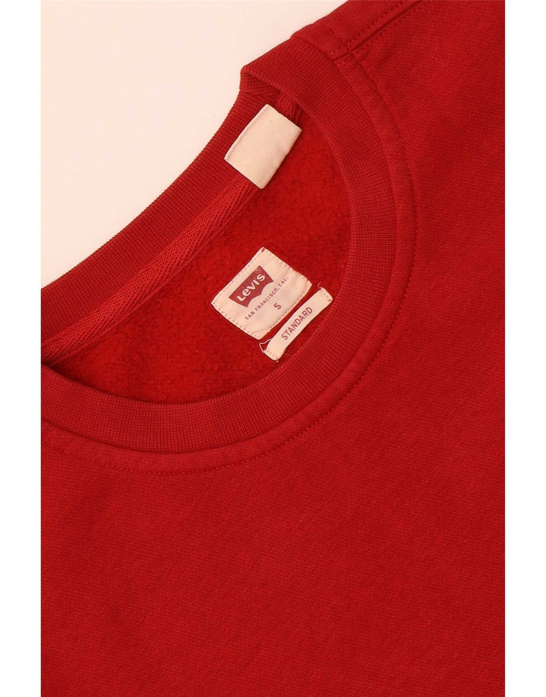 Levi's Herre Standard Sweatshirt Jumper Lille Rød