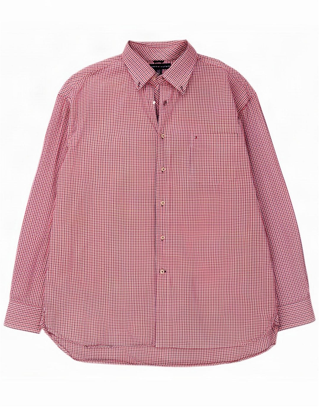 Tommy Hilfiger Herreskjorte XL Rød Check