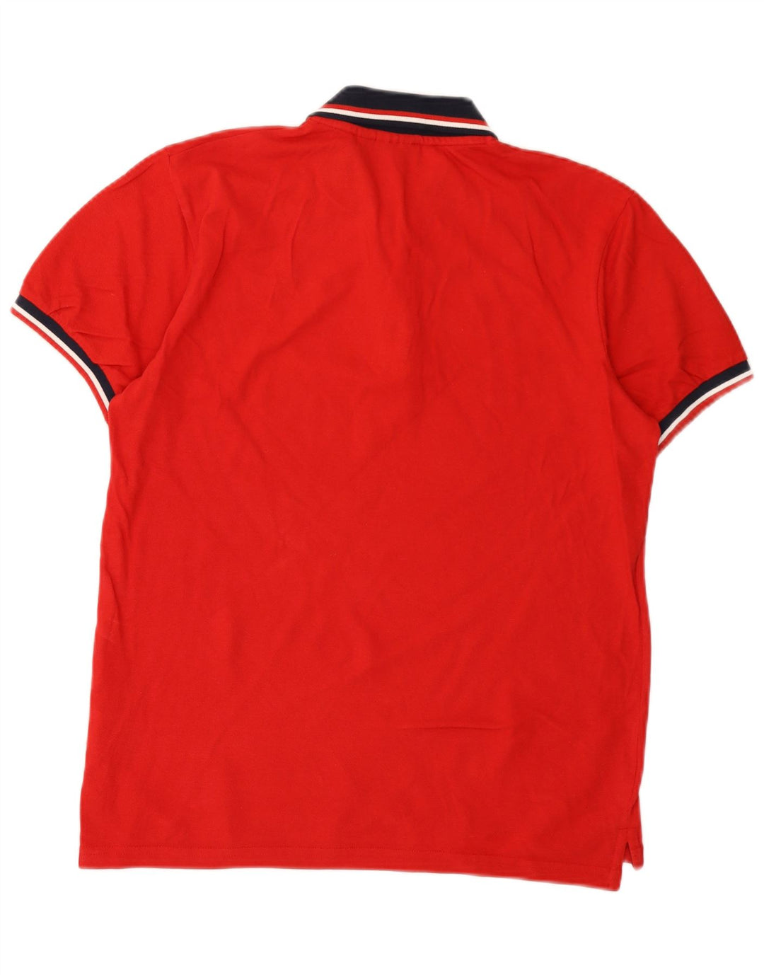 Fila Poloskjorte til mænd Medium Rød Colourblock Bomuld