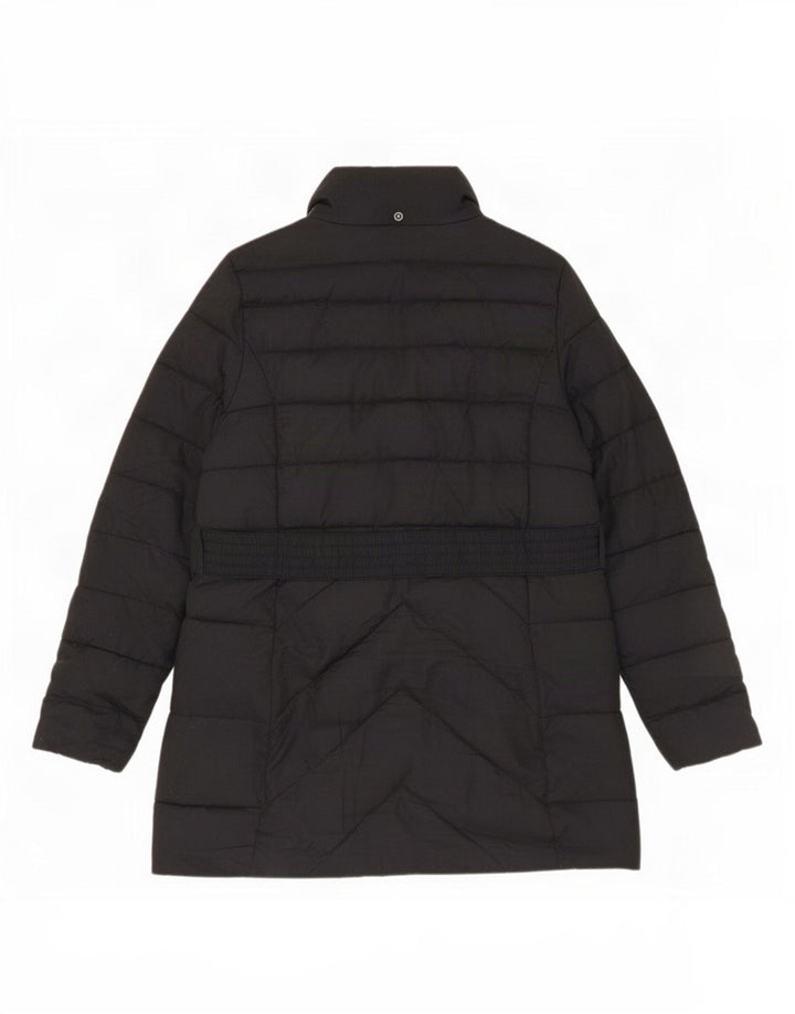 Barbour Womens Polstret Frakke UK 14 Stor sort sildeben