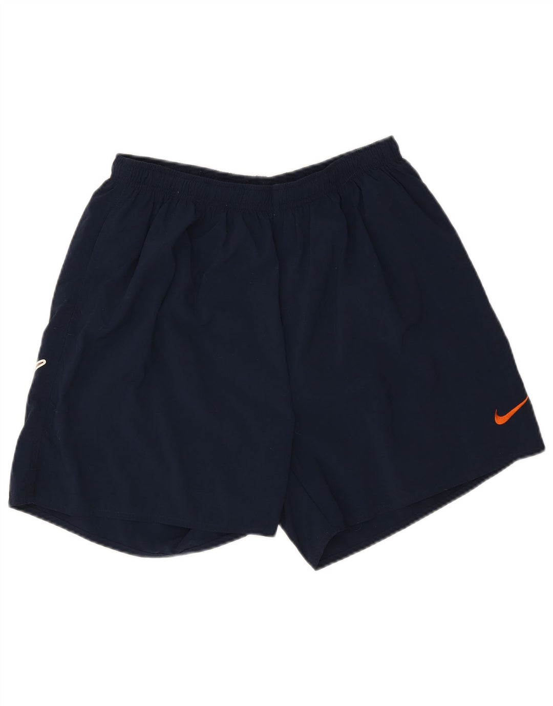 Nike grafiske sportsshorts til mænd, store marineblå nylon