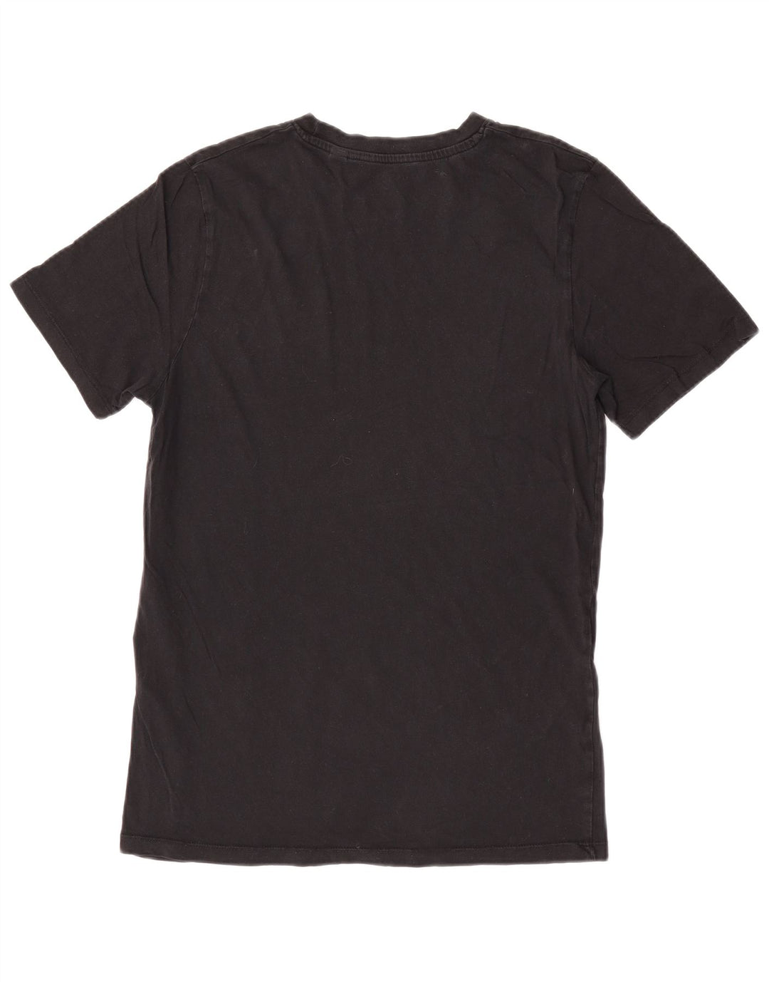 Jack & Jones Dame T-Shirt Top UK 12 Medium Sort Bomuld