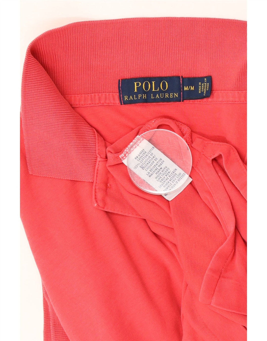 Polo Ralph Lauren Herre poloshirt Medium rød bomuld