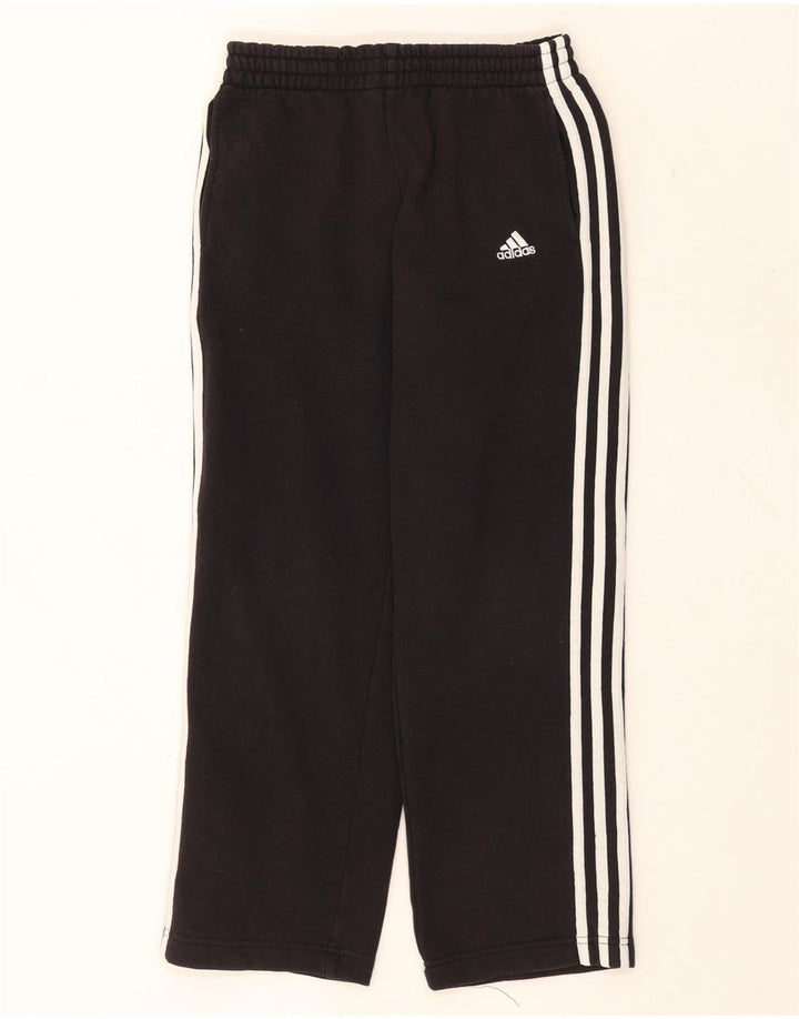 Adidas Drenge Træningsdragt Bukser 9-10 År Sort Bomuld