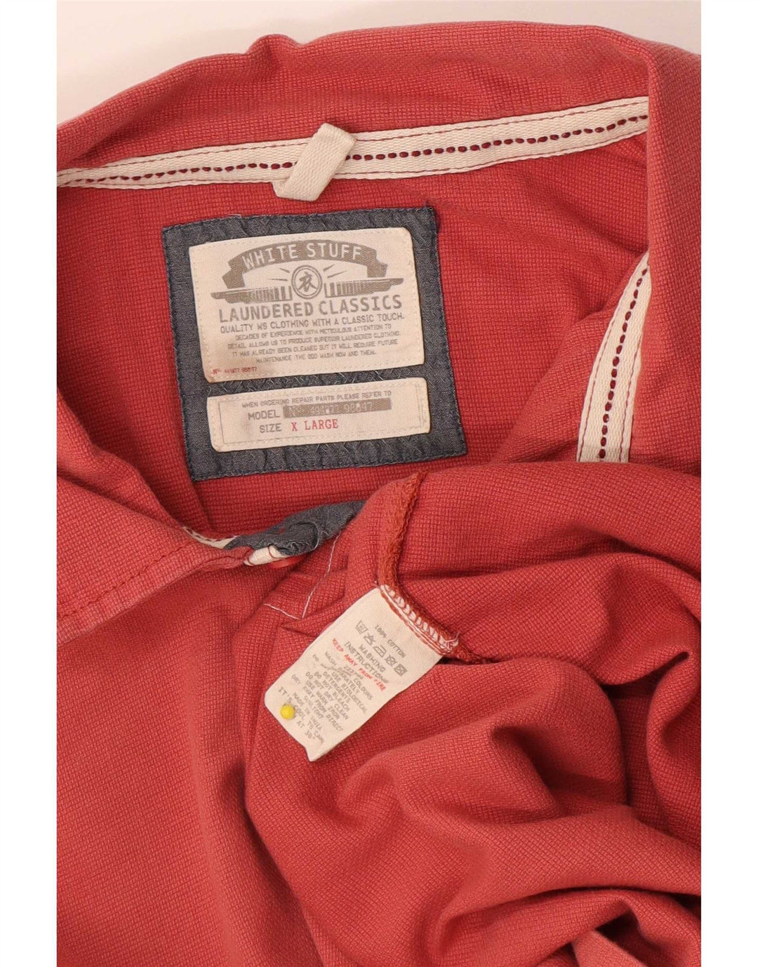 White Stuff Herre Polo Shirt XL Rød Bomuld