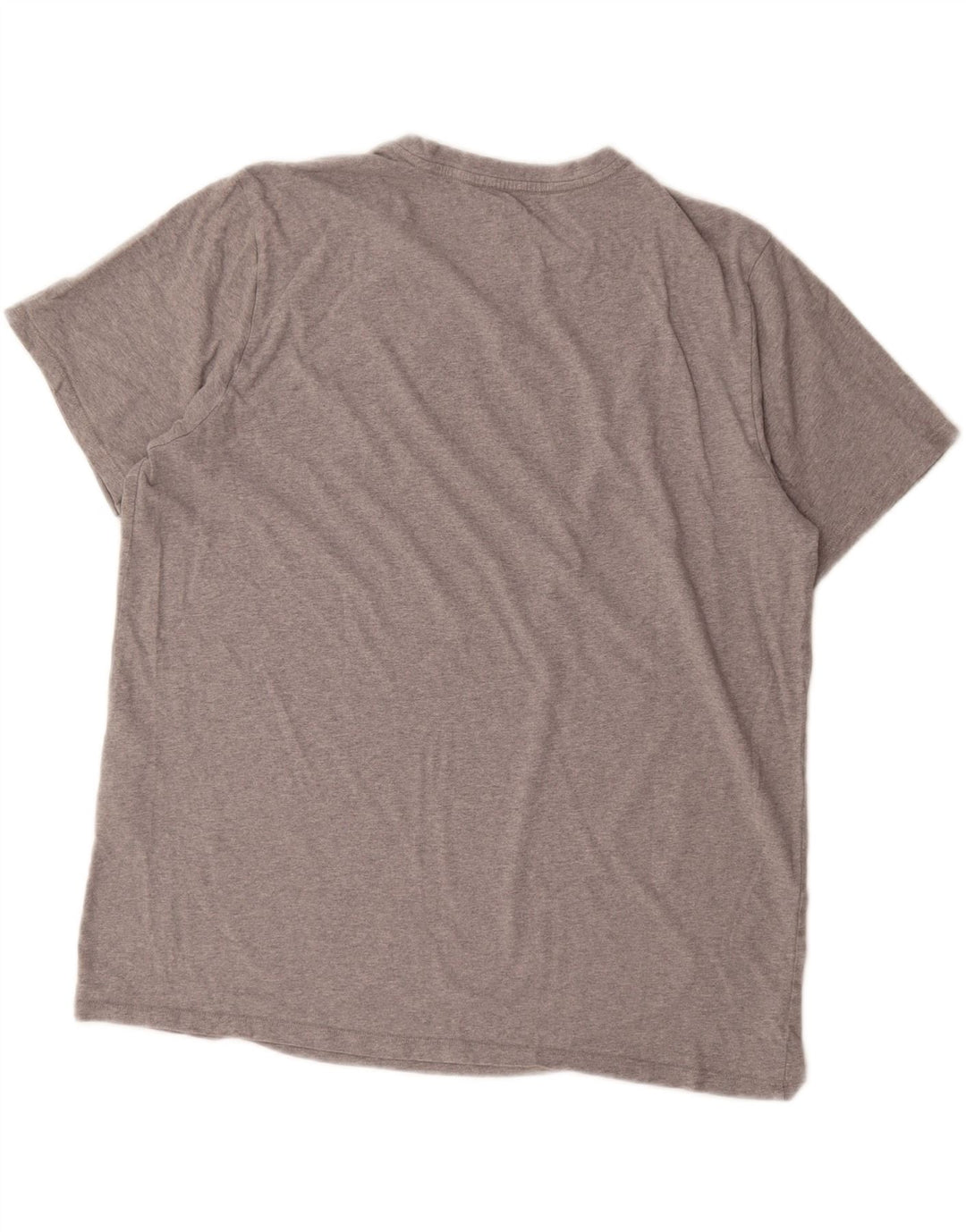 DOCKERS Herre T-Shirt Top 2XL Grå Flecked Bomuld