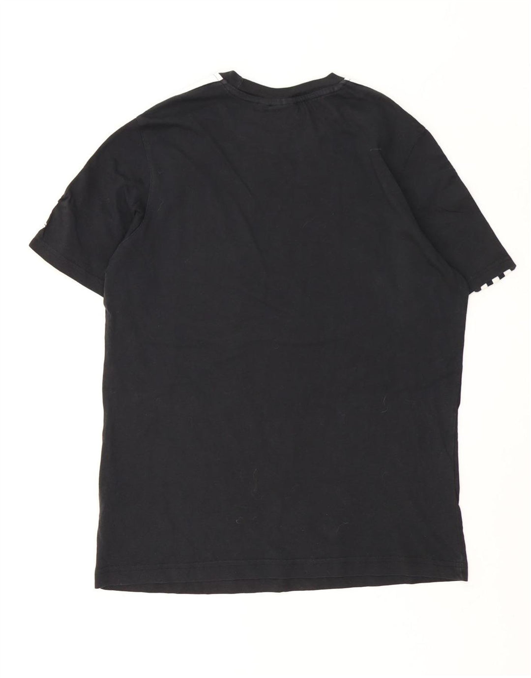 Adidas Herre grafisk T-shirt Top Medium Sort Bomuld