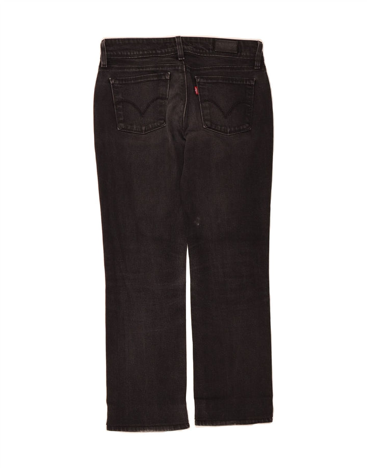 LEVI'S Womens 570 Straight Jeans W32 L29 Black Cotton Vintage Levi's and Second-Hand Levi's from Messina Hembry 