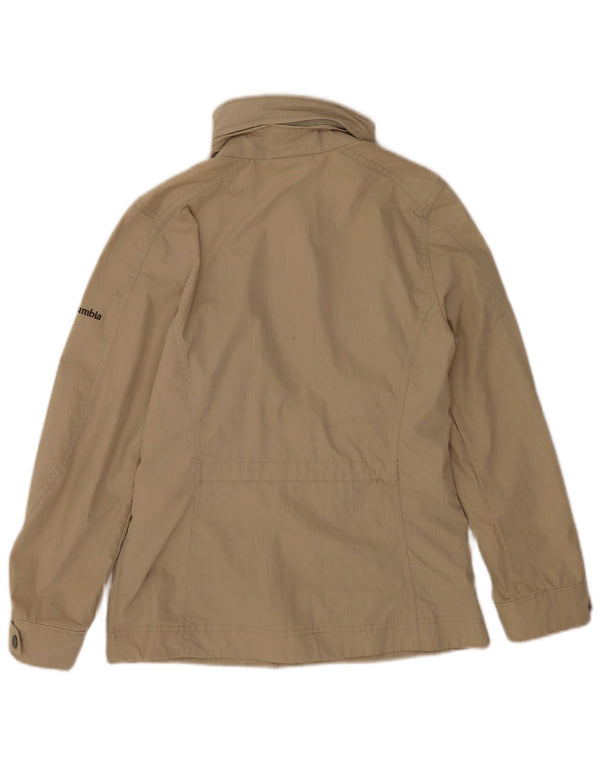 Columbia Womens Loose Fit Utility Gilet UK 6 XS Beige Bomuld