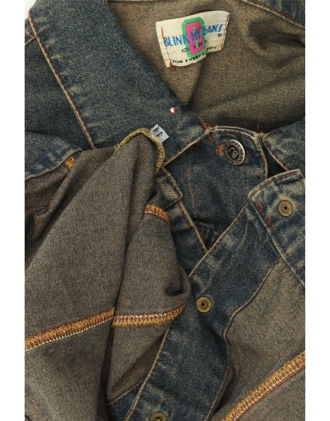 Blink Dame denimjakke IT 44 Medium Blue
