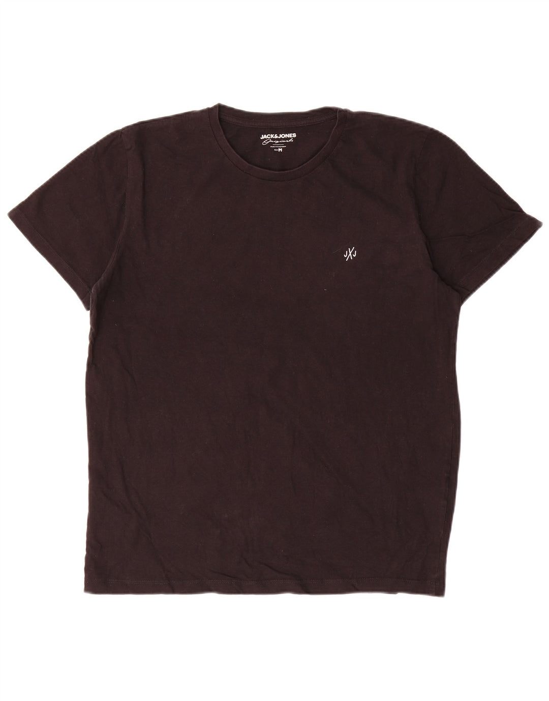Jack & Jones Herre T-Shirt Top Medium Sort Bomuld