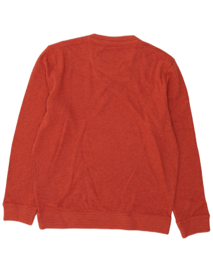 Crew Beklædning Herre Sweatshirt Jumper XL Orange Bomuld