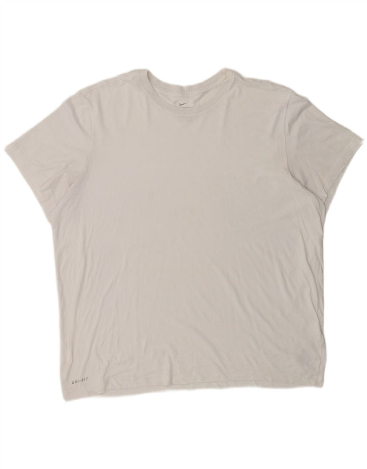 Nike herre T-shirt top XL hvid bomuld