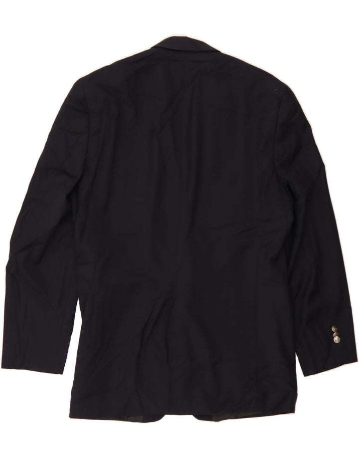 MICHAEL KORS Mens 2 Button Blazer Jacket US 42 XL Navy Blue Wool Vintage Michael Kors and Second-Hand Michael Kors from Messina Hembry 