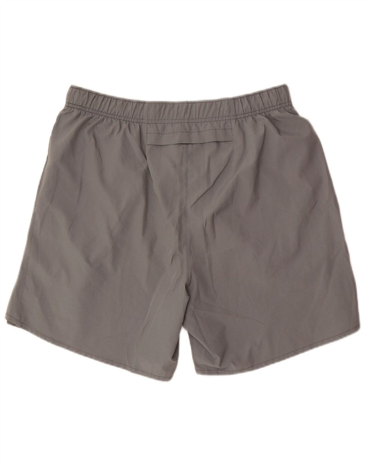 Nike Herre Dri Fit sportsshorts, store grå polyester