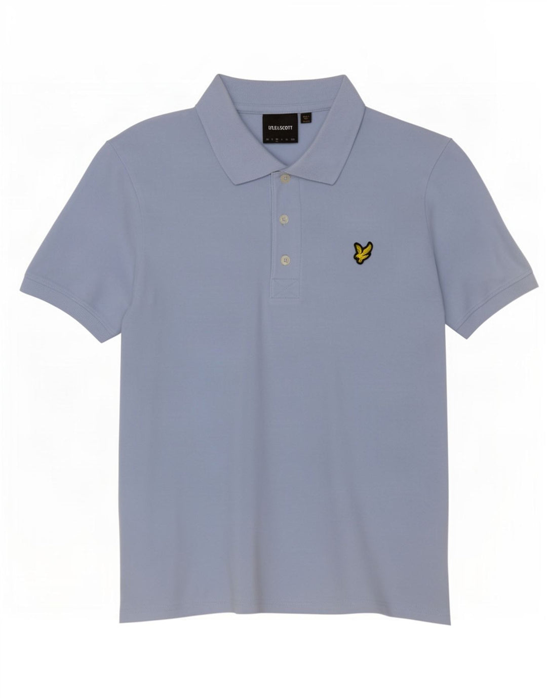 Lyle & Scott herre poloshirt mellemblå bomuld