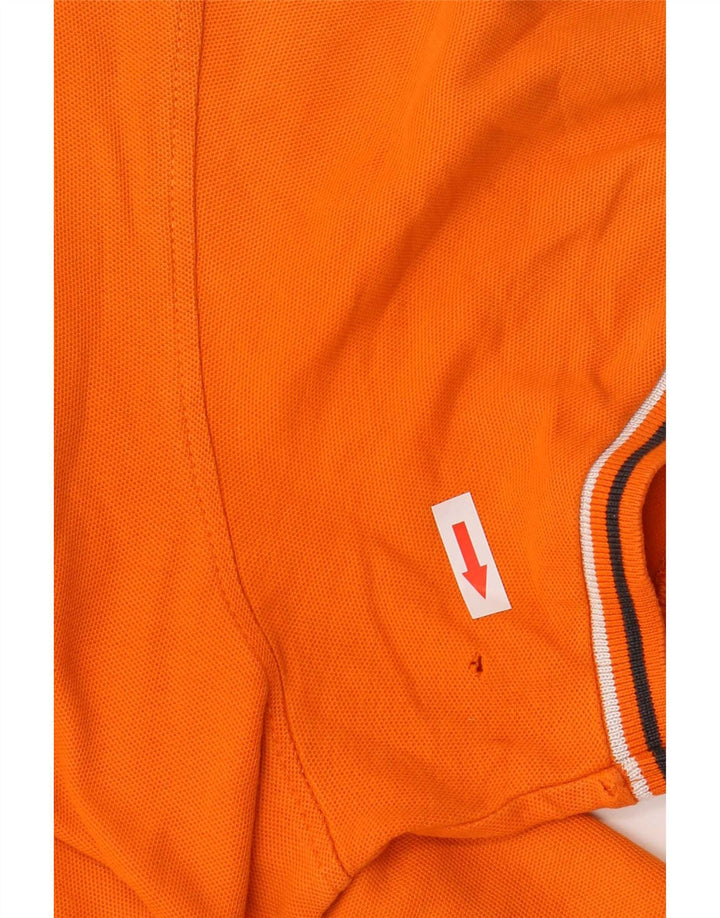 Lotto Herre Polo Shirt 3XL Orange Stribet