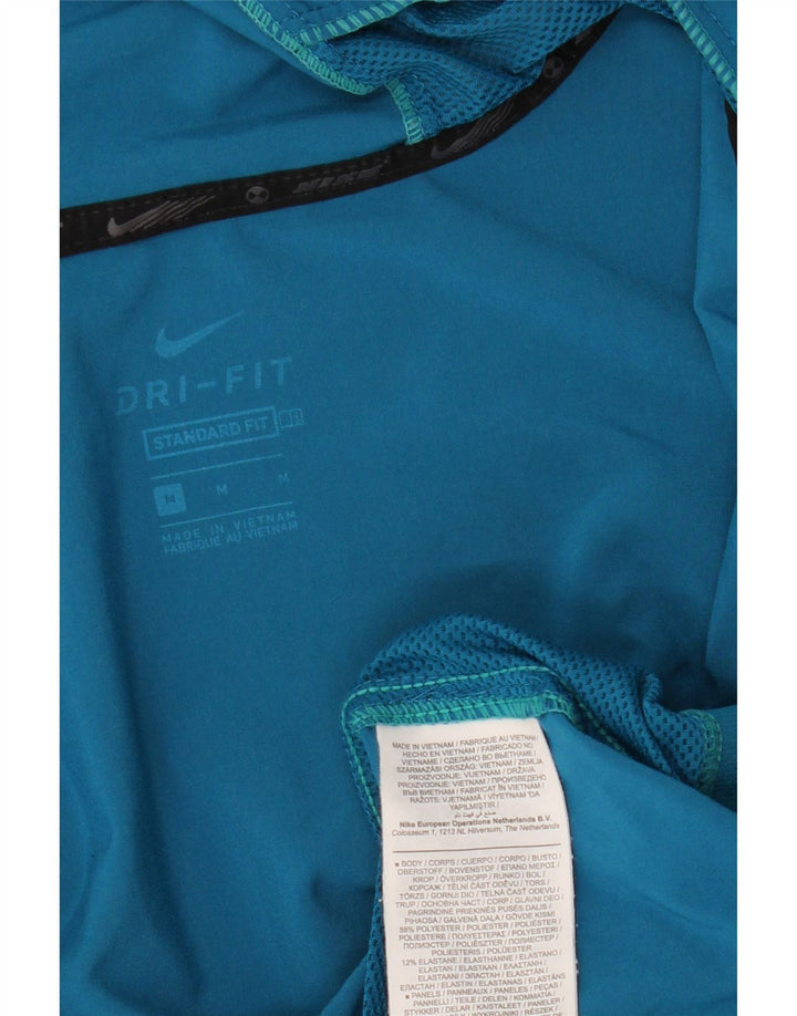 NIKE Herre Dri Fit Grafisk Standard Fit træningsdragt Topjakke Medium Blue