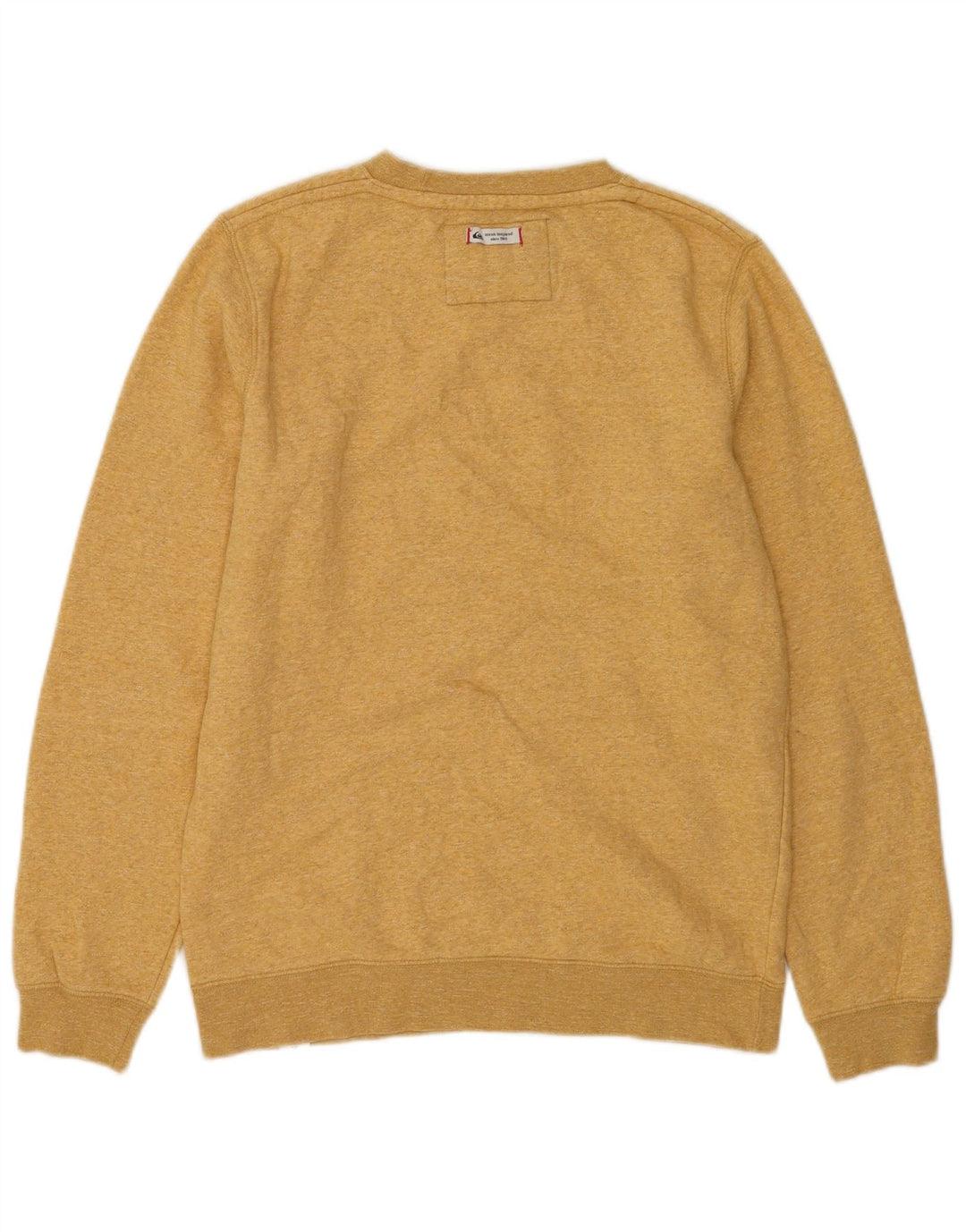 Quiksilver Herre Sweatshirt Jumper Lille Gul Bomuld