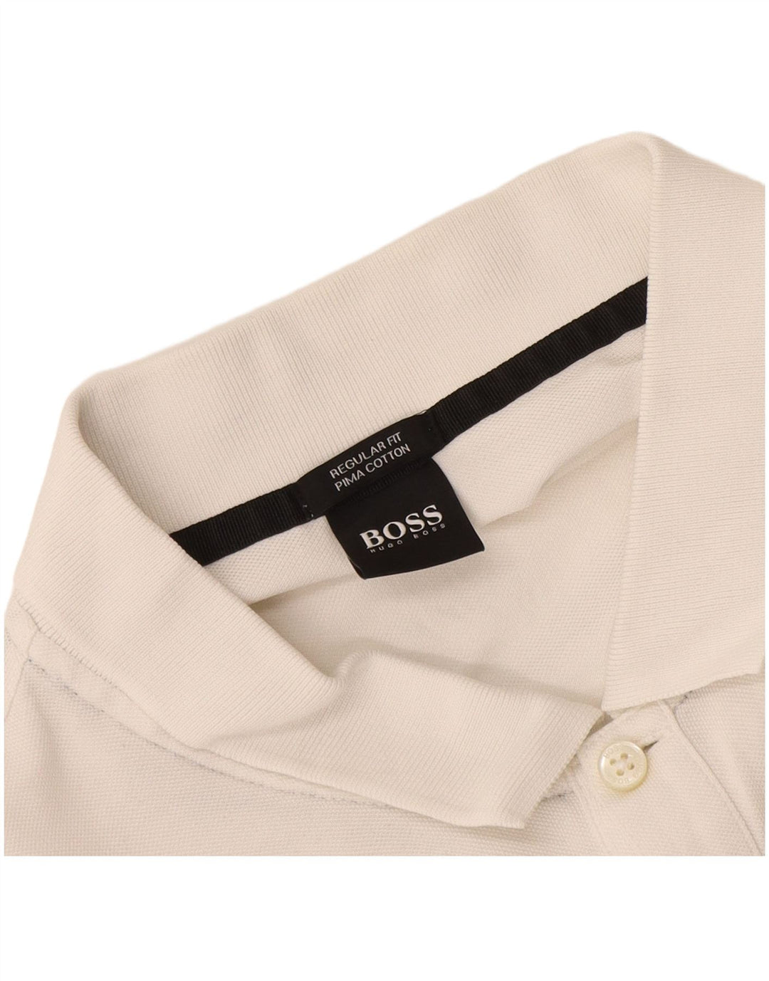 Hugo Boss Herre Regular Fit Polo Shirt XL Hvid