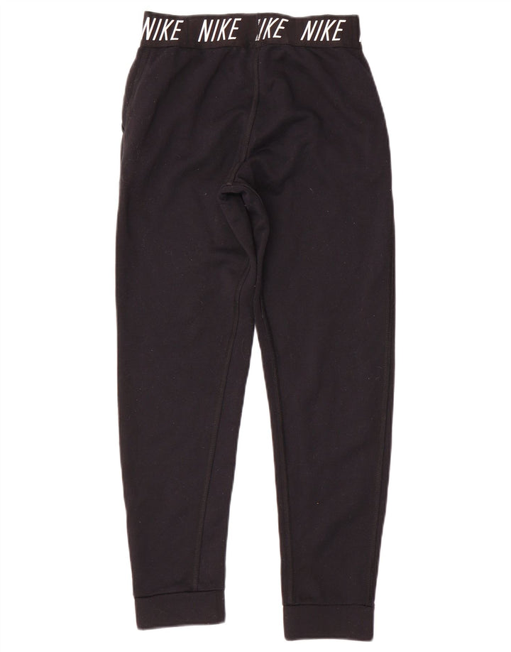 Nike Grafisk træningsdragtbukser til kvinder Joggers UK 12 Medium Black Polyester