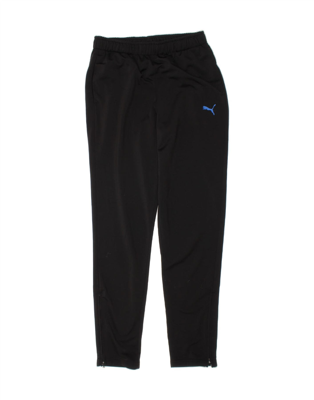 PUMA Boys Tracksuit Trousers 13-14 Years  XL Black Polyester Vintage Puma and Second-Hand Puma from Messina Hembry 
