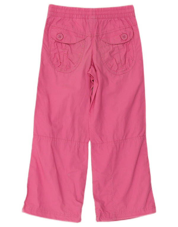 Nike Piger Cargo Bukser med brede ben 5-6 år Medium W22 L20 Pink Bomuld