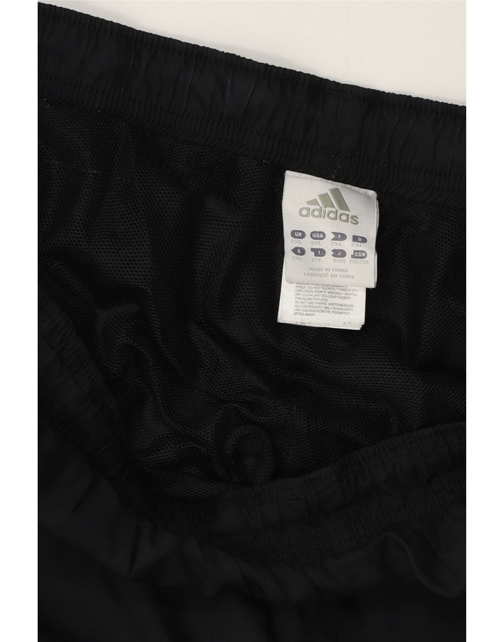 Adidas Træningsdragtsbukser til mænd 2XL Sort Colourblock Polyester
