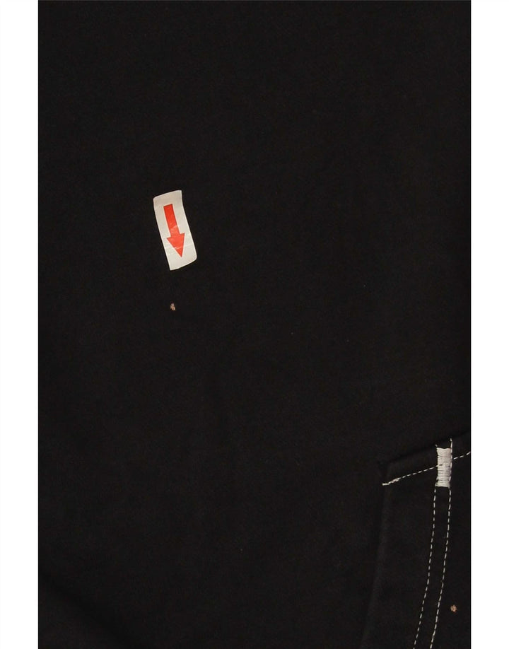 Nike oversized hættetrøje til mænd, lille sort bomuld