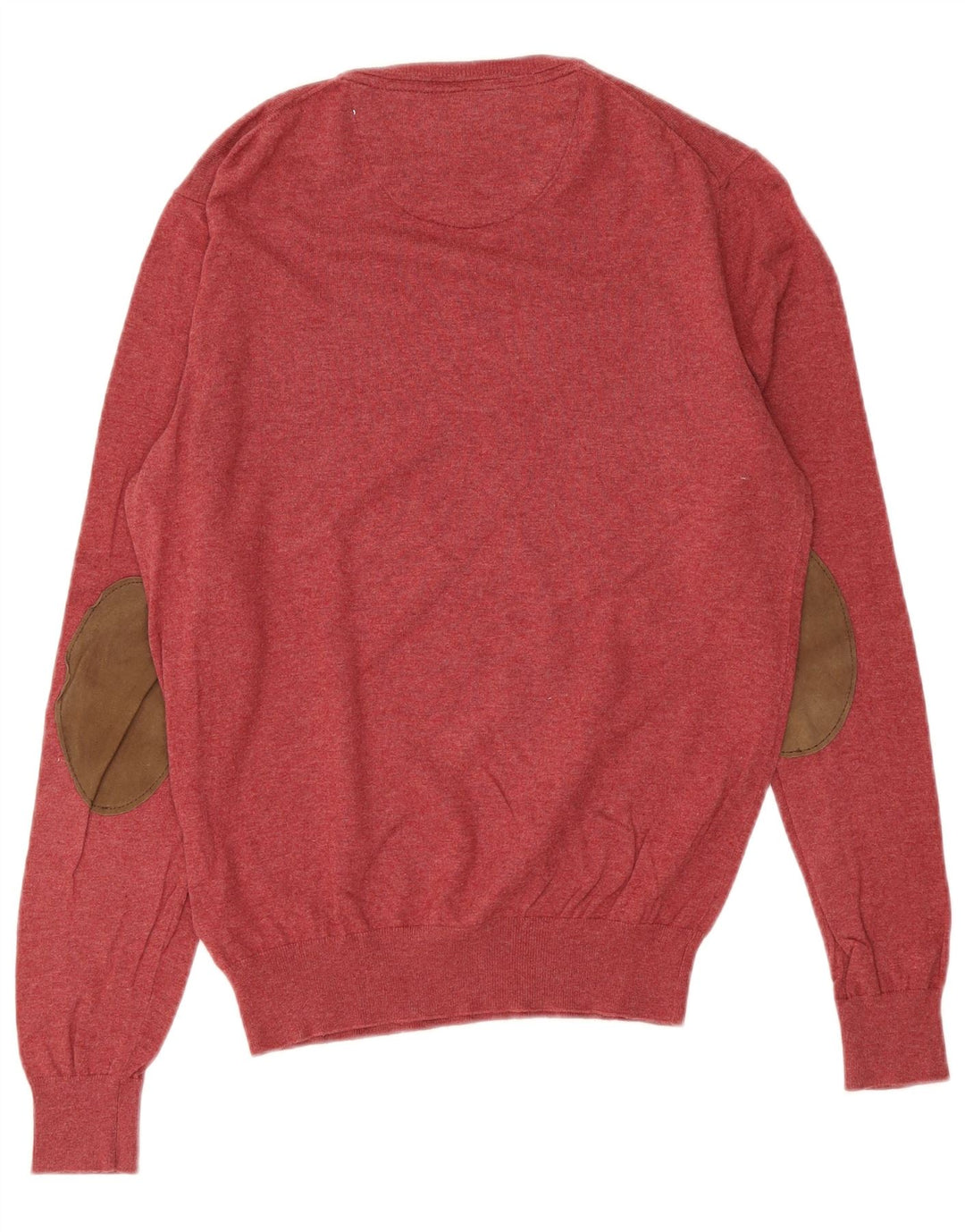 Massimo Dutti Herre V-hals sweater Medium Bourgogne bomuld
