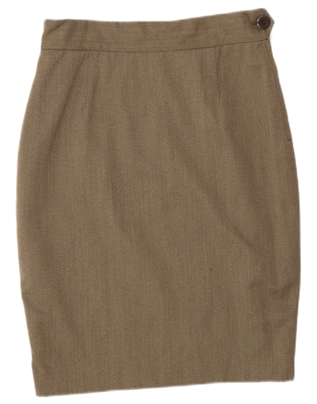 MOSCHINO Kvinder 3-knaps 2-delt nederdelsæt UK 12 Medium W28 Brun Klassisk