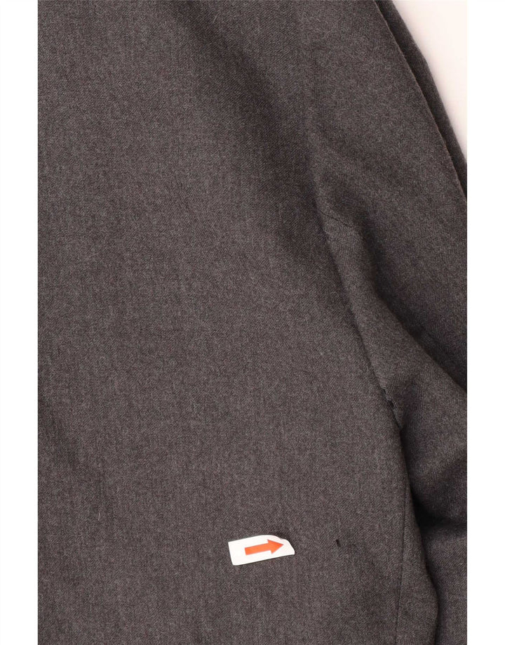Vintage dame 5-knaps blazerjakke UK 16 Large Grå