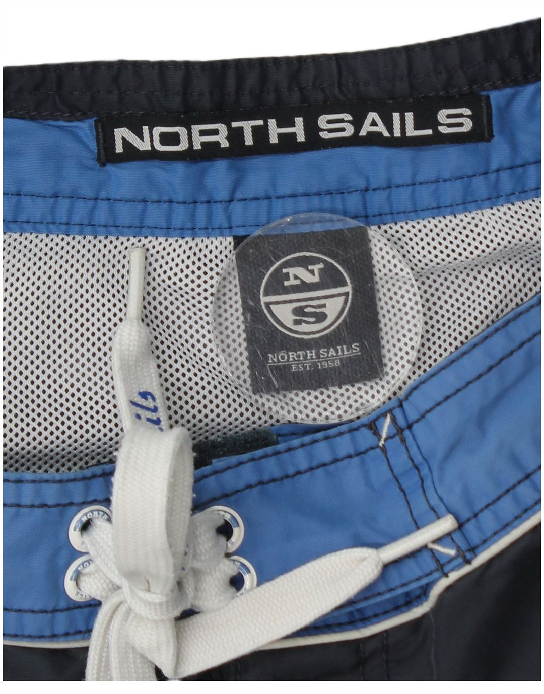 North Sails Herre badeshorts Medium Blue Colourblock Polyamid
