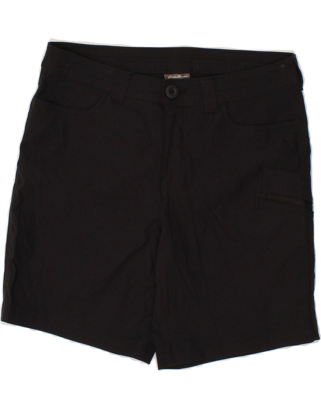 EDDIE BAUER Womens Cargo Shorts US 8 Medium W30  Black Polyamide Vintage Eddie Bauer and Second-Hand Eddie Bauer from Messina Hembry 