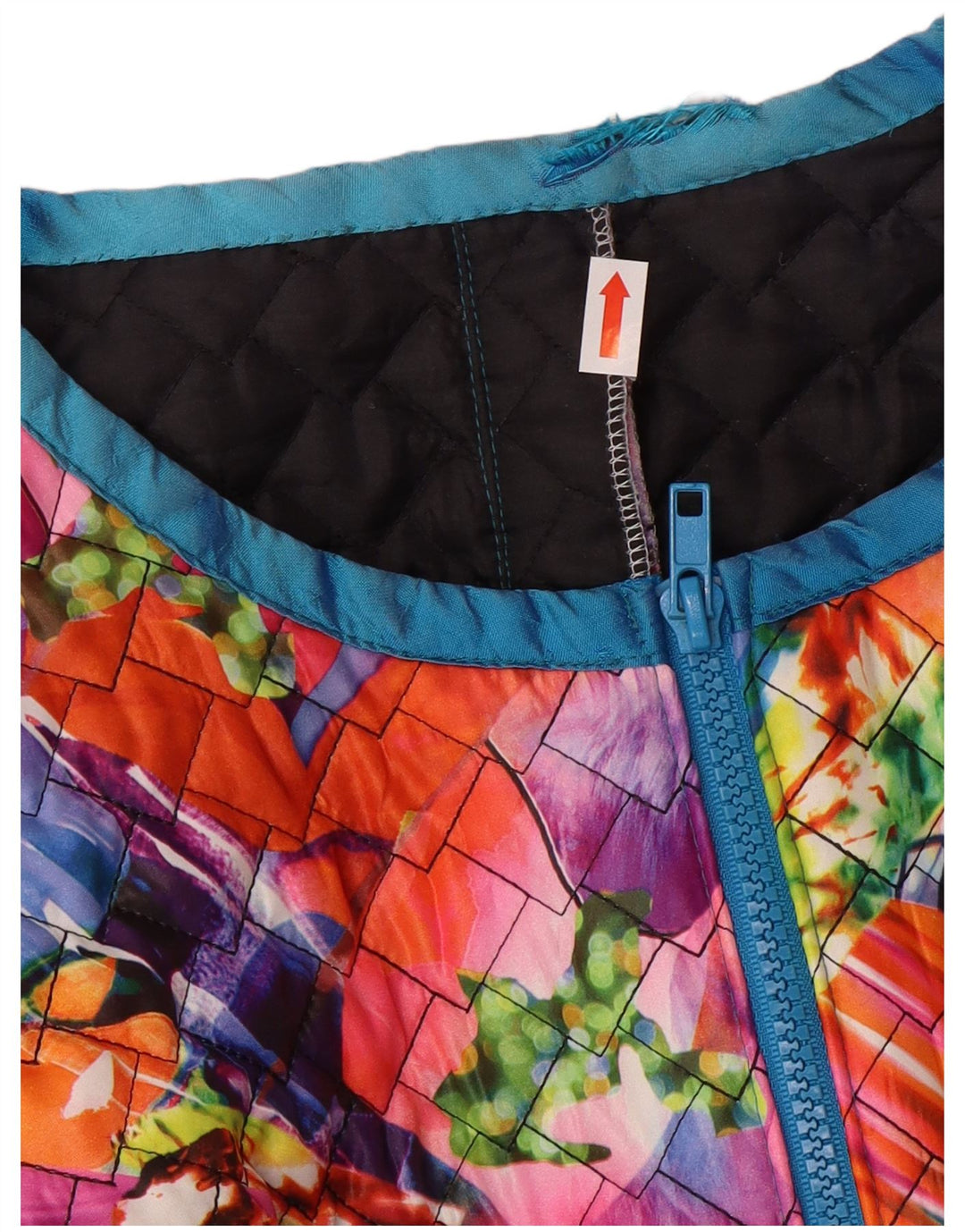 Vintage Damekjole UK 14 Medium Multicolored Floral