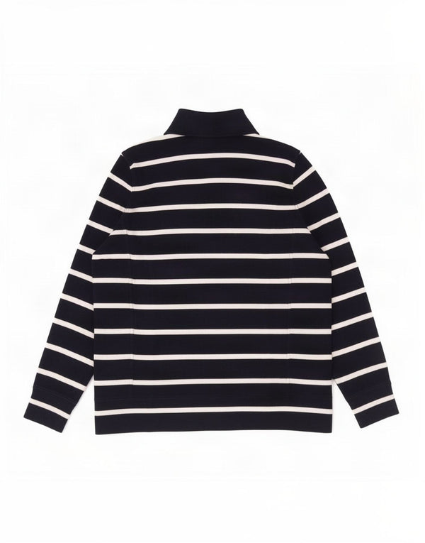 Ralph Lauren Dame Pullover Polo Shirt UK 18 XL Marineblå Stribet