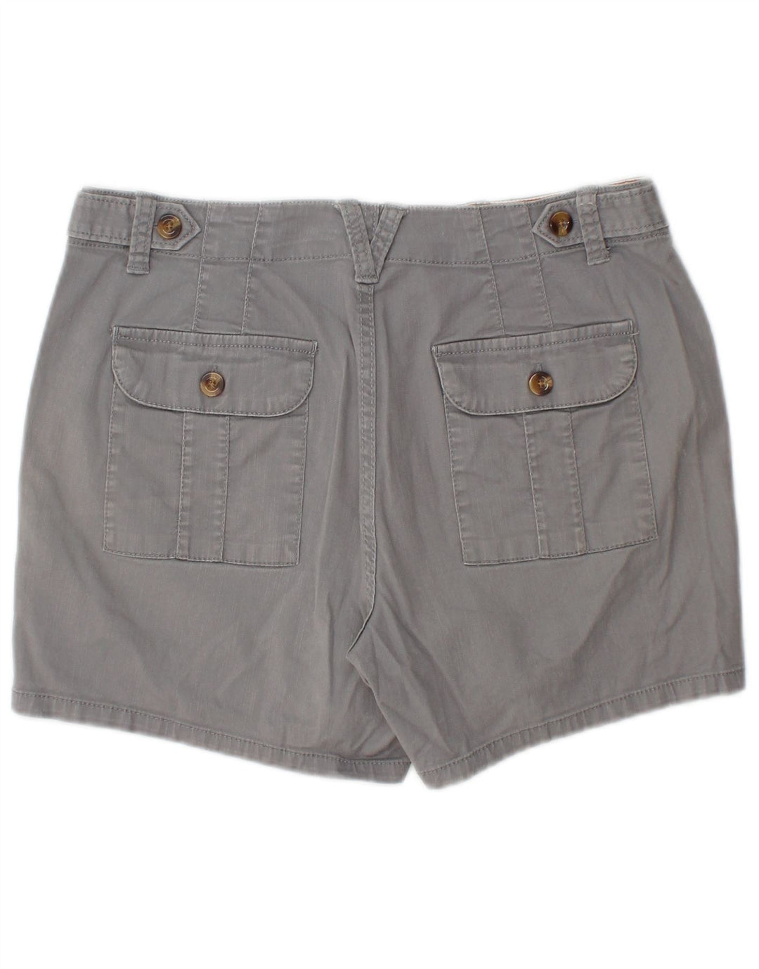 DOCKERS Chino Shorts til kvinder US 4 Small W28 Grå Bomuld